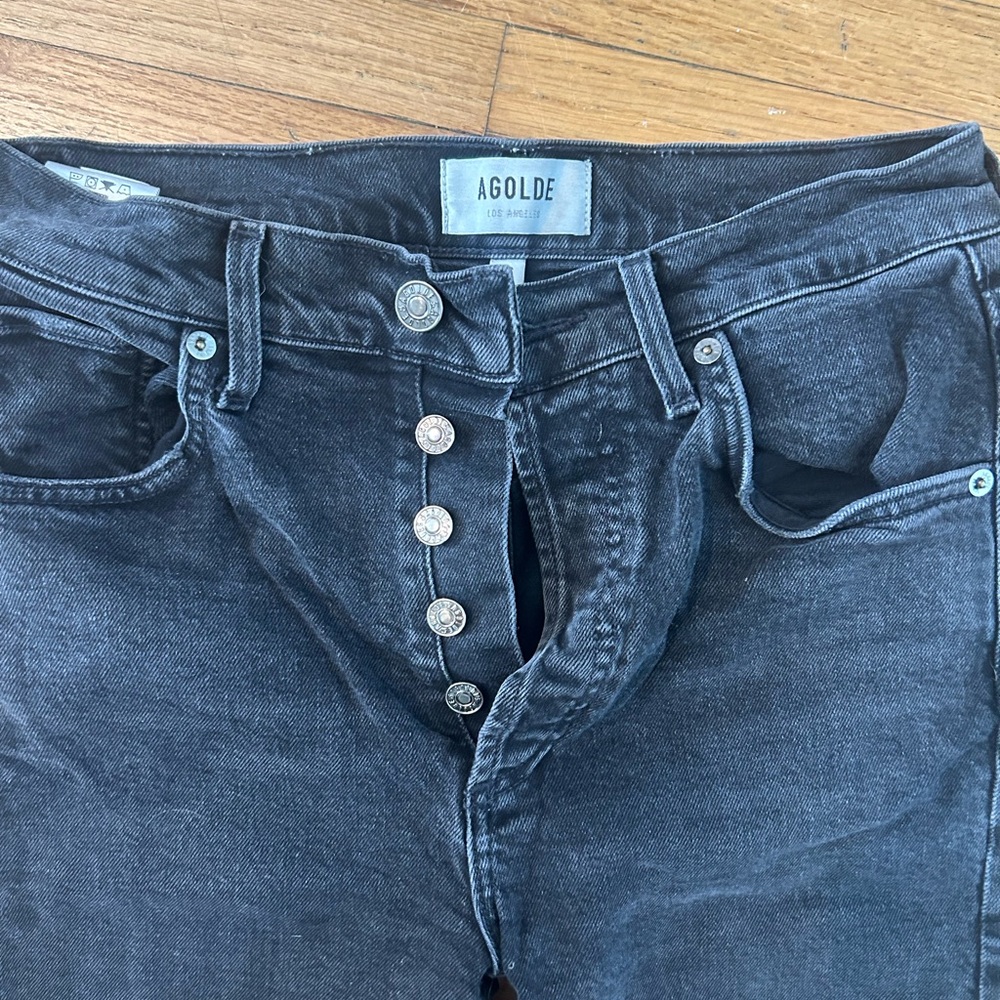 AGOLDE Black Jeans